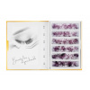 Luxury Lashes 6D riasy OMBRE Zakrivenie umelých rias: CC, Dĺžka umelých rias: Mix dĺžok 7-12 mm, Ombre: Fialová