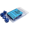 Sada kociek na RPG: Chessex - Blue Opaque (10 ks)