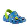 Chlapčenské kroksy (rekreačná obuv) COQUI-Little Frog + Amulet K royal/lime dino Modrá 29/30 2025