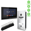 EVOLVEO DoorPhone ID-1, 2-drôtový videotelefón s RFID, odtlačkom prsta a podporou ONVIF kamier DP-ID-1-S