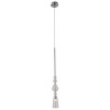 MaxLight Murano závesné svietidlo 1x3 W chrómová P0246