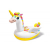 Nafukovací zvířátko INTEX jednorožec RIDE ON - bílá