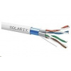 Instalační kabel Solarix CAT6A FFTP šedý Dca s2 d2 a1 500m SXKD-6A-FFTP-LSOH 26000038