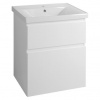 Aqualine Altair Umývadlová skrinka 61,5x72,5x45cm, biela, AI265