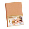 Bellatex plachta jersey s elastanom lososová 180x200