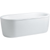 LAUFEN Solutions voľne stojaca vaňa akrylátová, odtok v strede, 1800 x 800 x 620 mm, biela, H2245120000001