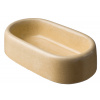 Be-Mi Miska Tvaroh betonová oválná 9 cm