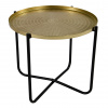LESLI LIVING TIP stolík Farba: Gold 35 cm