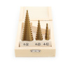 Kraft & Dele Kraft&Dele KD10244 Vrtáky stupňovité 4-32mm 3ks