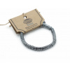 Magnetický Hematitový Náramok Shamballa - Krúžky
