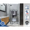 zahrada-XL Leifheit Sušiaca veža Classic Tower 270 čierna 447496