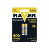 Batéria AAA (R03) nabíjacia 1,2V/400mAh RAVER solar 2ks