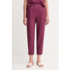 Ľanové nohavice United Colors of Benetton 4AGHDF079 fialová M