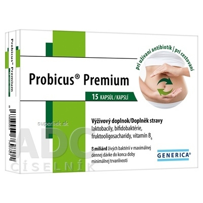 GENERICA Probicus Premium cps 1x15 ks, 8588003769701