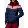 Zateplená bunda dámska Columbia Abbott Peak II Insulated Jacket - navy/rich wine/pink