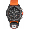 Pánske hodinky Luminox XB.3749 s oranžovým remienkom