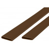 Krycia lišta PVC rohože 1m Chocolate