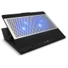 CONNECT IT FrostBlast chladicí podložka pod notebook s modrým podsvícením, ČERNÁ CCP-7100-BK