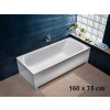 KOLO PERFECT 160 x 75 x 43,5 cm obdĺžniková akrylátová vaňa