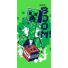 JERRY FABRICS Osuška Minecraft Boom Bavlna - Froté, 70/140 cm
