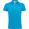 SOL's Collection Polokošile Performer Men, sportovní, krátký rukáv, pánská COT25119902204-aqua XL Aqua