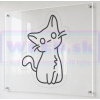 CUTE CAT Smart neónové logo | WLED.sk Rozmery:: S: 30x40cm (ŠxV)