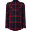 O'Neill LM CHECK FLANNEL SHIRT tmavo modrá,červená Pánska košeľa M