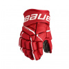 Bauer Rukavice Bauer Supreme Mach S23 JR, Junior, červená, 11