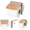Držiak na toaletný papier - Držiak na toaletný papier bambusu (Držiak na toaletný papier - Držiak na toaletný papier bambusu)