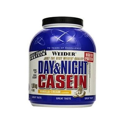 Weider 100% DAY & NIGHT Casein, 1800g Čokoláda