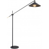 Argon Nashville stojaca lampa 1x15 W čierna-mosadzná 4732
