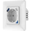 IMMAX NEO SMART múdra vnútorná zásuvka bez kolíka (typ F) / 16A / 1x USB / 1x USB-C / PD 20W / Zigbee / LIDL / TUYA