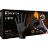 Mercator Medical Gogrip Black Nitrilové rukavice čierne 50 ks