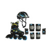 Chlapčenské kolieskové korčule FILA SKATES-J-One Combo 3Set K blue/lime Modrá 28/32 2026