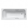 Kaldewei Advantage - Obdĺžniková vaňa Saniform Plus Star 336, 170x75 cm, s otvormi na držadlá, celoplošný antislip, Perl-Effekt, biela 133634013001
