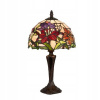 Stolná Tiffany lampa ORCHIDEA 40*Ø23 1*E27
