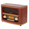 Rádio Retro Bluetooth USB AUX FM Adler AD1187 (Rádio Retro Bluetooth USB AUX FM Adler AD1187)