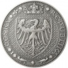 Nejkrásnější medailon IV. - Karlštejn 50 mm Ag patina