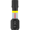 Otočné bity T30 Bosch 25 mm 2 ks