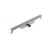 Cersanit TAKO SLIM PODLAHOVÝ ŽĽAB 80 cm, nerezový S907-014