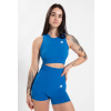 Gorilla Wear Dámsky Crop Top Olivia - Modrá Farba: Modrá, Veľkosť: XS/S