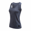 Dámske tričko bez rukávov SENSOR MERINO LITE mottled blue XL