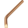 TOOLCRAFT KB-100 spájkovací hrot dlátová forma, zahnutá Veľkosť hrotov 10 mm Dĺžka hrotov 145 mm Obsah 1 ks; TO-6679014
