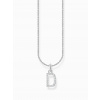 Thomas Sabo KE2243-051-14-L45V Silver necklace letter D