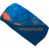 Unisex sportovní čelenka PROGRESS TR Hdb Print modrá Velikost: UNI