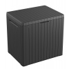 KETER CITY BOX 113L - grafit - vrstva - Grafit - 58 cm - 3,5 kg - 44 cm - 55cm - 58 × 52 × 8 cm - Sto trinásť litrov Keter
