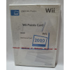 WIIS WII POINTS CARD 2000 Nintendo Wii BALENIE: PREBAĽOVANÉ