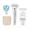 Braun Silk-épil 9 81688637 epilátor 40 pinzety/pinziet Biela, Zlato (10AS470075)