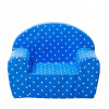 Gepetto mini detská stolička modrá