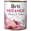 BRIT Dog Paté & Meat Puppy konzerva 800g